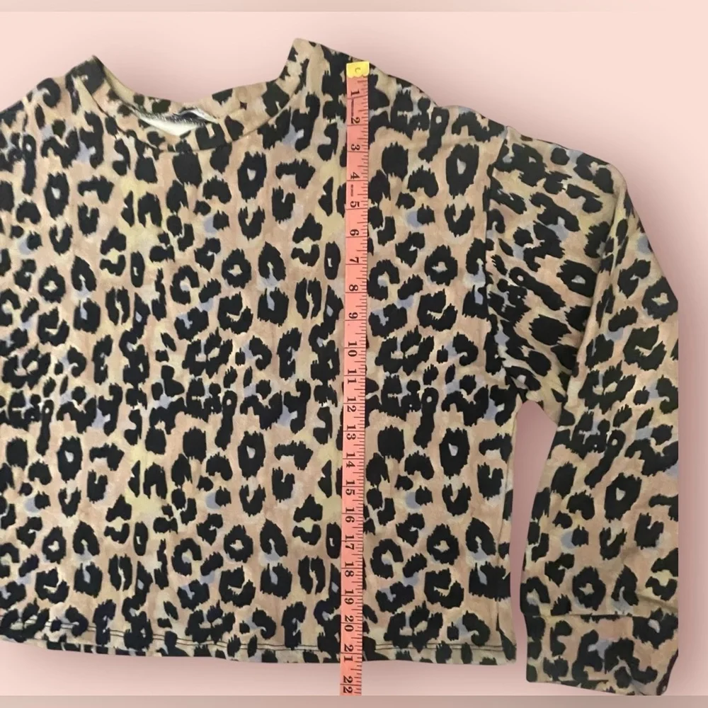 Zara Leopard Print Sweater - Picture 3 of 8